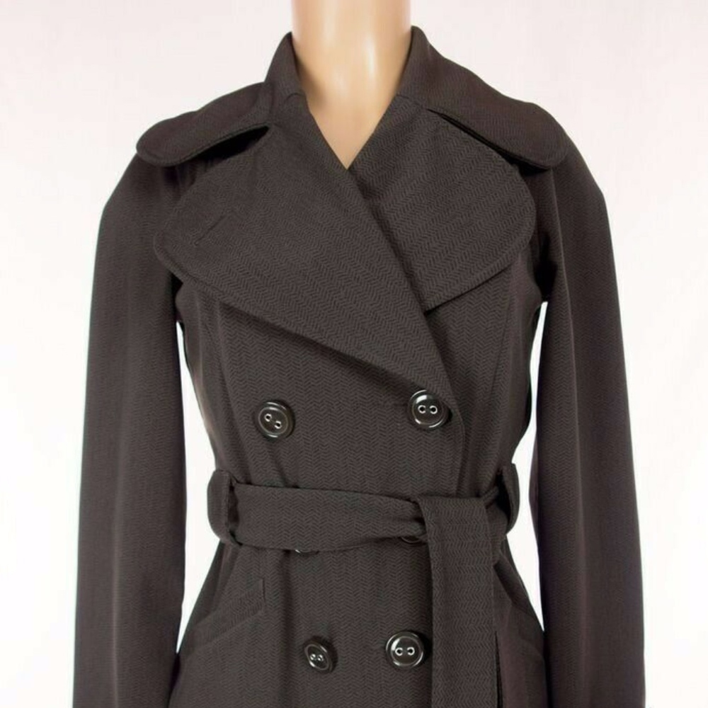 Lululemon Studio Trench Coat Mocha Size 4